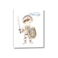 Picture of knight illustration for kids I _GroupedProduct_Rectangle_Portrait_Mini_ _GroupedProduct_Rectangle_Portrait_Canvas_