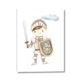 Picture of knight illustration for kids I _GroupedProduct_Rectangle_Portrait_Mini_ _GroupedProduct_Rectangle_Portrait_Canvas_