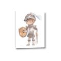 Picture of knight illustration for kids II _GroupedProduct_Rectangle_Portrait_Mini_ _GroupedProduct_Rectangle_Portrait_Canvas_