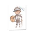 Picture of knight illustration for kids II _GroupedProduct_Rectangle_Portrait_Mini_ _GroupedProduct_Rectangle_Portrait_Canvas_
