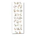 Picture of Woodland animals Alphabet _GroupedProduct_Panel_Portrait_Mini_ _GroupedProduct_Panel_Portrait_Canvas_