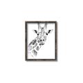 Picture of Sketched Giraffe _GroupedProduct_Rectangle_Portrait_Mini_ _GroupedProduct_Rectangle_Portrait_Canvas_Framed_