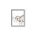 Picture of Kid sloth _GroupedProduct_Rectangle_Portrait_Mini_ _GroupedProduct_Rectangle_Portrait_Canvas_Framed_