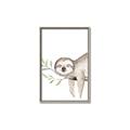 Picture of Kid sloth _GroupedProduct_Rectangle_Portrait_Mini_ _GroupedProduct_Rectangle_Portrait_Canvas_Framed_