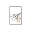 Picture of Kid sloth _GroupedProduct_Rectangle_Portrait_Mini_ _GroupedProduct_Rectangle_Portrait_Canvas_Framed_