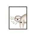 Picture of Kid sloth _GroupedProduct_Rectangle_Portrait_Mini_ _GroupedProduct_Rectangle_Portrait_Canvas_Framed_