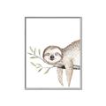 Picture of Kid sloth _GroupedProduct_Rectangle_Portrait_Mini_ _GroupedProduct_Rectangle_Portrait_Canvas_Framed_