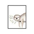 Picture of Kid sloth _GroupedProduct_Rectangle_Portrait_Mini_ _GroupedProduct_Rectangle_Portrait_Canvas_Framed_