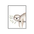 Picture of Kid sloth _GroupedProduct_Rectangle_Portrait_Mini_ _GroupedProduct_Rectangle_Portrait_Canvas_Framed_