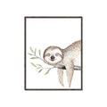 Picture of Kid sloth _GroupedProduct_Rectangle_Portrait_Mini_ _GroupedProduct_Rectangle_Portrait_Canvas_Framed_