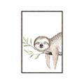 Picture of Kid sloth _GroupedProduct_Rectangle_Portrait_Mini_ _GroupedProduct_Rectangle_Portrait_Canvas_Framed_