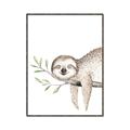 Picture of Kid sloth _GroupedProduct_Rectangle_Portrait_Mini_ _GroupedProduct_Rectangle_Portrait_Canvas_Framed_