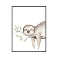 Picture of Kid sloth _GroupedProduct_Rectangle_Portrait_Mini_ _GroupedProduct_Rectangle_Portrait_Canvas_Framed_