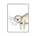 Picture of Kid sloth _GroupedProduct_Rectangle_Portrait_Mini_ _GroupedProduct_Rectangle_Portrait_Canvas_Framed_