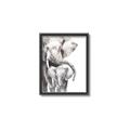 Picture of Elephant Cuddles  _GroupedProduct_Rectangle_Portrait_Mini_ _GroupedProduct_Rectangle_Portrait_Canvas_Framed_