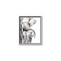 Picture of Elephant Cuddles  _GroupedProduct_Rectangle_Portrait_Mini_ _GroupedProduct_Rectangle_Portrait_Canvas_Framed_