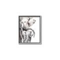 Picture of Elephant Cuddles  _GroupedProduct_Rectangle_Portrait_Mini_ _GroupedProduct_Rectangle_Portrait_Canvas_Framed_