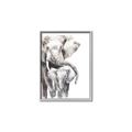 Picture of Elephant Cuddles  _GroupedProduct_Rectangle_Portrait_Mini_ _GroupedProduct_Rectangle_Portrait_Canvas_Framed_