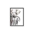 Picture of Elephant Cuddles  _GroupedProduct_Rectangle_Portrait_Mini_ _GroupedProduct_Rectangle_Portrait_Canvas_Framed_