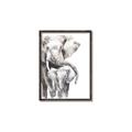 Picture of Elephant Cuddles  _GroupedProduct_Rectangle_Portrait_Mini_ _GroupedProduct_Rectangle_Portrait_Canvas_Framed_
