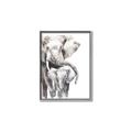 Picture of Elephant Cuddles  _GroupedProduct_Rectangle_Portrait_Mini_ _GroupedProduct_Rectangle_Portrait_Canvas_Framed_