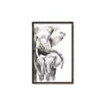 Picture of Elephant Cuddles  _GroupedProduct_Rectangle_Portrait_Mini_ _GroupedProduct_Rectangle_Portrait_Canvas_Framed_