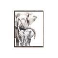 Picture of Elephant Cuddles  _GroupedProduct_Rectangle_Portrait_Mini_ _GroupedProduct_Rectangle_Portrait_Canvas_Framed_