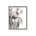 Picture of Elephant Cuddles  _GroupedProduct_Rectangle_Portrait_Mini_ _GroupedProduct_Rectangle_Portrait_Canvas_Framed_