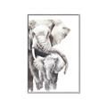 Picture of Elephant Cuddles  _GroupedProduct_Rectangle_Portrait_Mini_ _GroupedProduct_Rectangle_Portrait_Canvas_Framed_