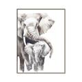Picture of Elephant Cuddles  _GroupedProduct_Rectangle_Portrait_Mini_ _GroupedProduct_Rectangle_Portrait_Canvas_Framed_