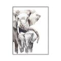 Picture of Elephant Cuddles  _GroupedProduct_Rectangle_Portrait_Mini_ _GroupedProduct_Rectangle_Portrait_Canvas_Framed_