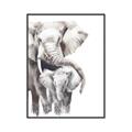 Picture of Elephant Cuddles  _GroupedProduct_Rectangle_Portrait_Mini_ _GroupedProduct_Rectangle_Portrait_Canvas_Framed_