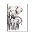 Picture of Elephant Cuddles  _GroupedProduct_Rectangle_Portrait_Mini_ _GroupedProduct_Rectangle_Portrait_Canvas_Framed_