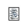 Picture of Fish Pattern _GroupedProduct_Rectangle_Portrait_Mini_ _GroupedProduct_Rectangle_Portrait_Canvas_Framed_