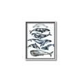 Picture of Fish Pattern _GroupedProduct_Rectangle_Portrait_Mini_ _GroupedProduct_Rectangle_Portrait_Canvas_Framed_