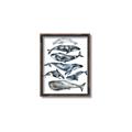 Picture of Fish Pattern _GroupedProduct_Rectangle_Portrait_Mini_ _GroupedProduct_Rectangle_Portrait_Canvas_Framed_