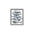 Picture of Fish Pattern _GroupedProduct_Rectangle_Portrait_Mini_ _GroupedProduct_Rectangle_Portrait_Canvas_Framed_