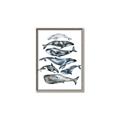 Picture of Fish Pattern _GroupedProduct_Rectangle_Portrait_Mini_ _GroupedProduct_Rectangle_Portrait_Canvas_Framed_