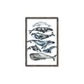 Picture of Fish Pattern _GroupedProduct_Rectangle_Portrait_Mini_ _GroupedProduct_Rectangle_Portrait_Canvas_Framed_