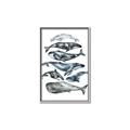 Picture of Fish Pattern _GroupedProduct_Rectangle_Portrait_Mini_ _GroupedProduct_Rectangle_Portrait_Canvas_Framed_