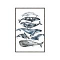 Picture of Fish Pattern _GroupedProduct_Rectangle_Portrait_Mini_ _GroupedProduct_Rectangle_Portrait_Canvas_Framed_