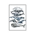 Picture of Fish Pattern _GroupedProduct_Rectangle_Portrait_Mini_ _GroupedProduct_Rectangle_Portrait_Canvas_Framed_