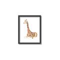 Picture of Cute Baby Giraffe _GroupedProduct_Rectangle_Portrait_Mini_ _GroupedProduct_Rectangle_Portrait_Canvas_Framed_