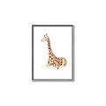 Picture of Cute Baby Giraffe _GroupedProduct_Rectangle_Portrait_Mini_ _GroupedProduct_Rectangle_Portrait_Canvas_Framed_