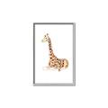 Picture of Cute Baby Giraffe _GroupedProduct_Rectangle_Portrait_Mini_ _GroupedProduct_Rectangle_Portrait_Canvas_Framed_