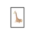 Picture of Cute Baby Giraffe _GroupedProduct_Rectangle_Portrait_Mini_ _GroupedProduct_Rectangle_Portrait_Canvas_Framed_