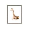 Picture of Cute Baby Giraffe _GroupedProduct_Rectangle_Portrait_Mini_ _GroupedProduct_Rectangle_Portrait_Canvas_Framed_