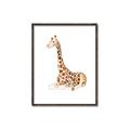 Picture of Cute Baby Giraffe _GroupedProduct_Rectangle_Portrait_Mini_ _GroupedProduct_Rectangle_Portrait_Canvas_Framed_