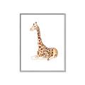 Picture of Cute Baby Giraffe _GroupedProduct_Rectangle_Portrait_Mini_ _GroupedProduct_Rectangle_Portrait_Canvas_Framed_