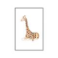 Picture of Cute Baby Giraffe _GroupedProduct_Rectangle_Portrait_Mini_ _GroupedProduct_Rectangle_Portrait_Canvas_Framed_
